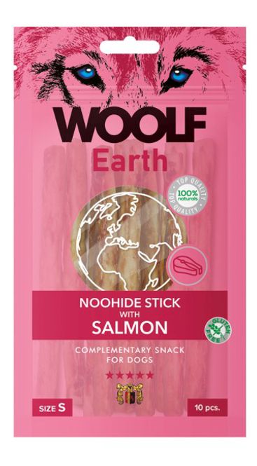 Hovedbilde Woolf - Noohide Laks Sticks 10 stk 13 cm