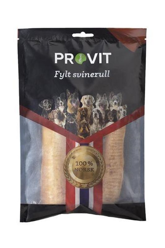 Provit Frysetørket Fylt Svinerull 3pk