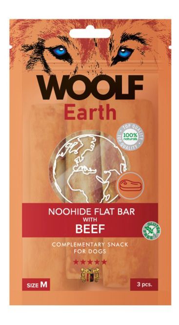 Hovedbilde Woolf - Noohide Oksefilet 3 stk 14 cm