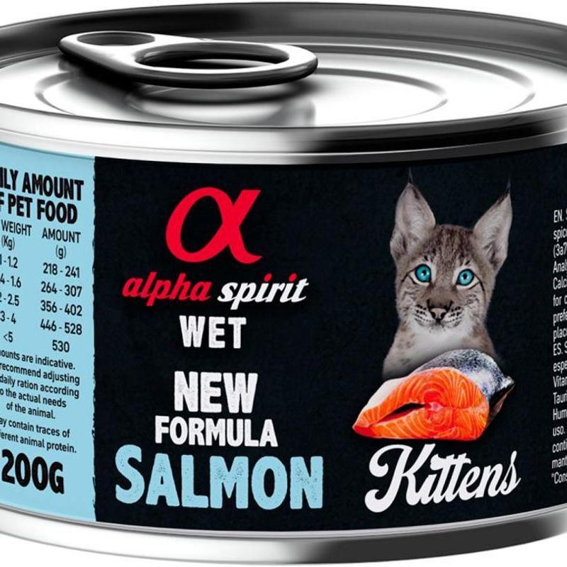 AlphaSpirit Kitten Salmon 200g