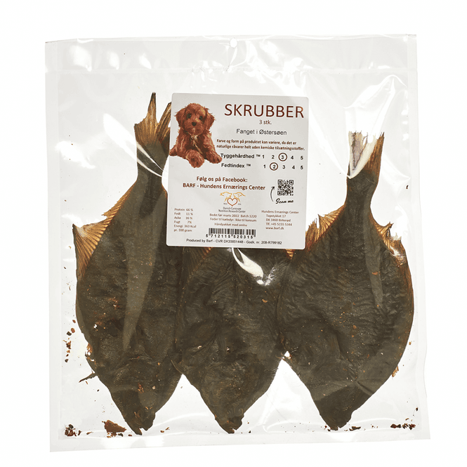 Hovedbilde Barf - Skrubber/flyndre 3stk 