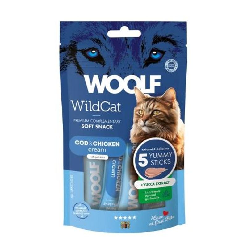Woolf Cream Cod + Chicken 5pk