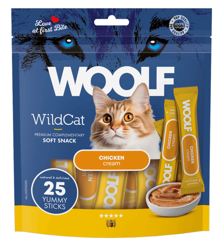 Woolf Cream Chicken 25pk
