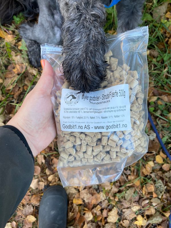 Myke godbiter Struts og Fjærfe