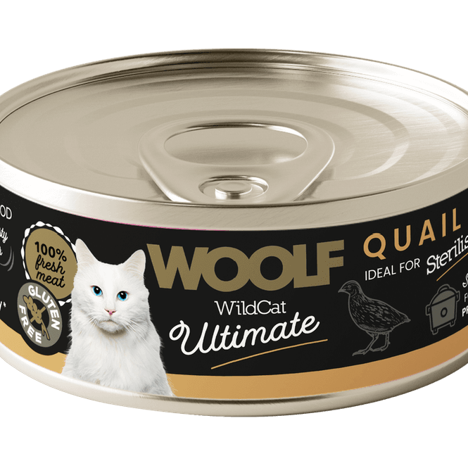 Hovedbilde Woolf Wildcat Quail Pate 85g