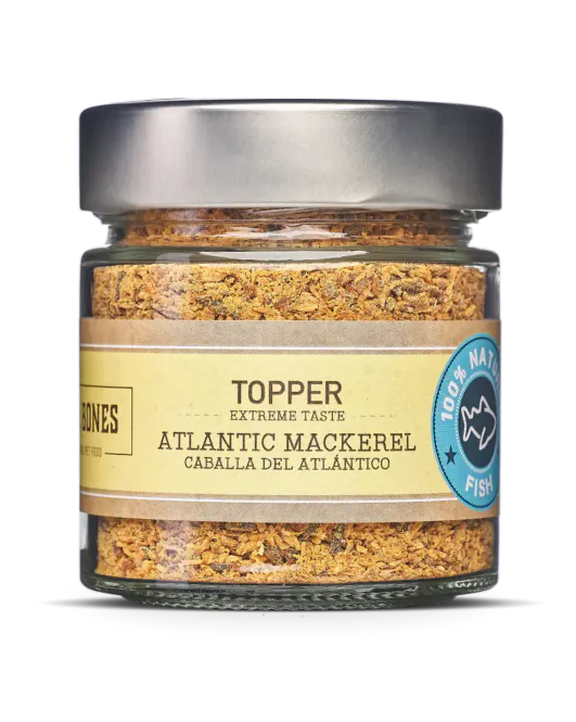 Hovedbilde Mr. Bones Topper av atlantisk makrell 100g