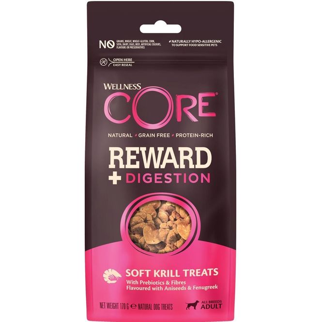 Hovedbilde CORE Reward+ Treats Krill Digestion 170g