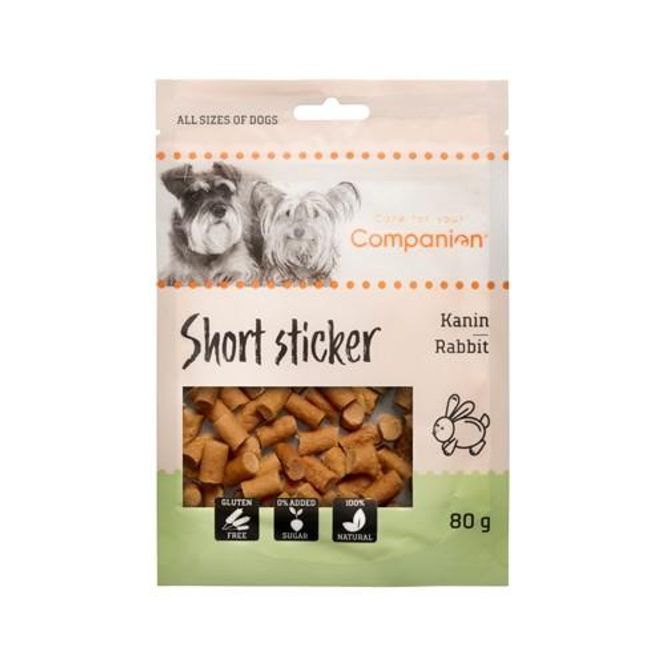 Hovedbilde Companion Short Rabbit Sticks 80g