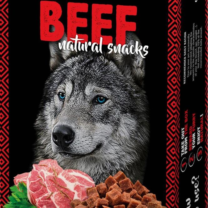 Hovedbilde AlphaSpirit Naturals Dog Beef 80g