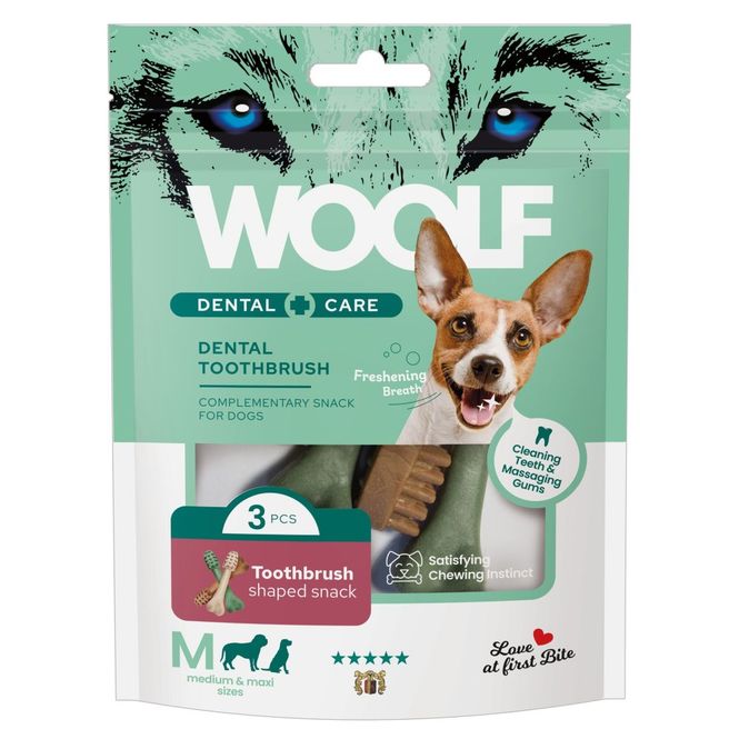 Hovedbilde Woolf Dental Care Toothbrush Medium 110g